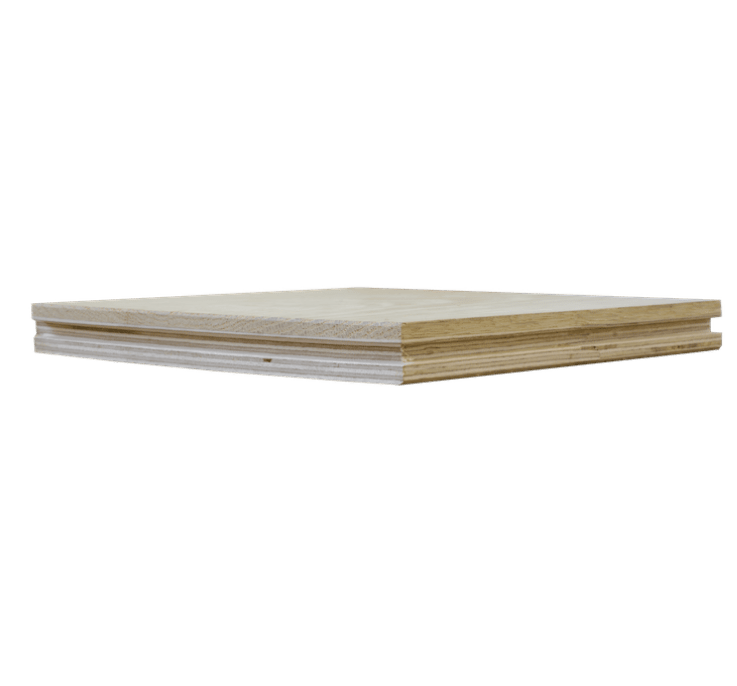 whiteoak wood layer